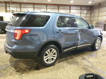 2018 Ford Explorer Xlt Blue vin: 1FM5K8D84JGB05630