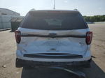 2018 Ford Explorer Xlt White vin: 1FM5K8D84JGB25439