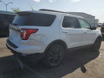 2018 Ford Explorer Xlt White vin: 1FM5K8D84JGB25439