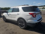 2018 Ford Explorer Xlt White vin: 1FM5K8D84JGB25439