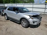 2018 Ford Explorer Xlt Silver vin: 1FM5K8D84JGB37946