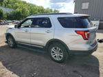 2018 Ford Explorer Xlt Silver vin: 1FM5K8D84JGB37946