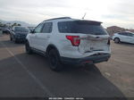 2018 Ford Explorer Xlt White vin: 1FM5K8D84JGB91327