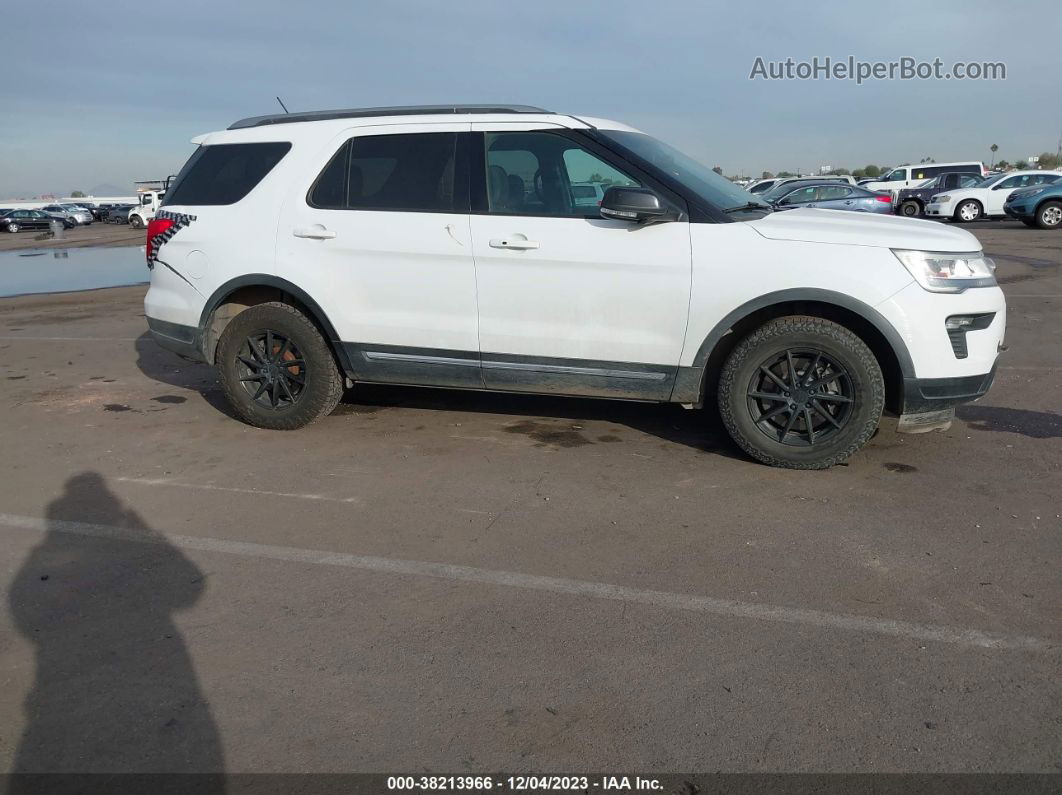 2018 Ford Explorer Xlt Белый vin: 1FM5K8D84JGB91327