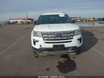 2018 Ford Explorer Xlt White vin: 1FM5K8D84JGB91327