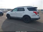 2018 Ford Explorer Xlt White vin: 1FM5K8D84JGB91327