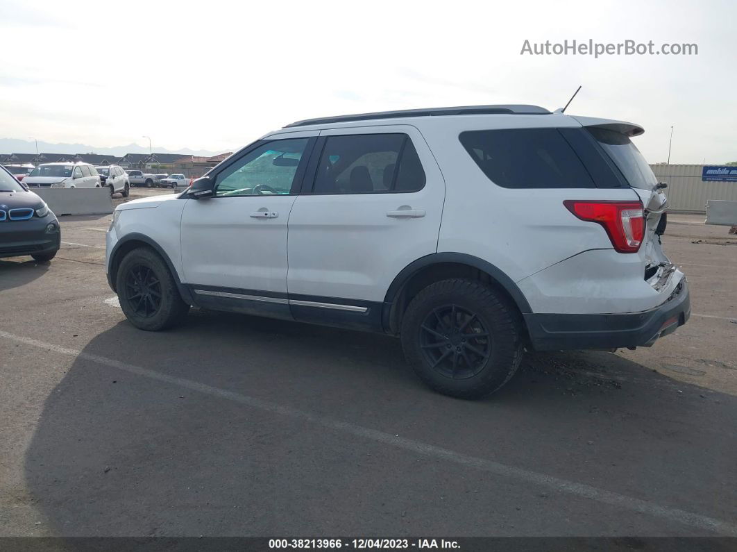 2018 Ford Explorer Xlt Белый vin: 1FM5K8D84JGB91327