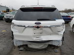 2018 Ford Explorer Xlt White vin: 1FM5K8D84JGC29042