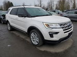 2018 Ford Explorer Xlt White vin: 1FM5K8D84JGC29042