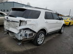 2018 Ford Explorer Xlt White vin: 1FM5K8D84JGC29042