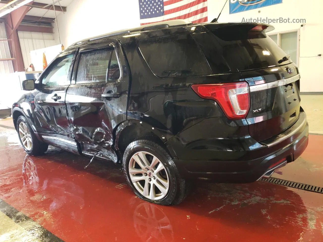 2018 Ford Explorer Xlt Черный vin: 1FM5K8D84JGC60582