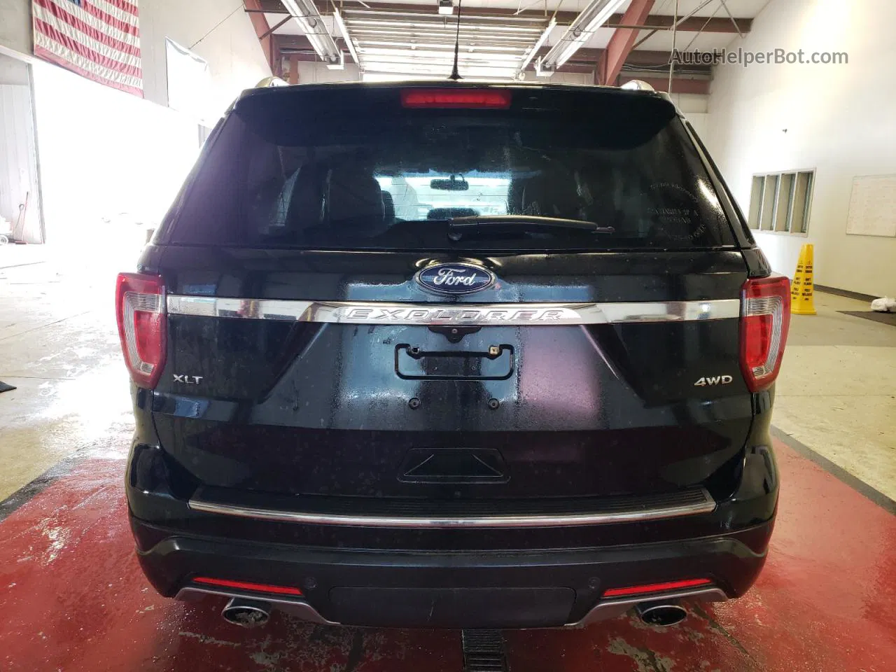 2018 Ford Explorer Xlt Черный vin: 1FM5K8D84JGC60582