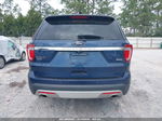 2017 Ford Explorer Xlt Blue vin: 1FM5K8D85HGA70865