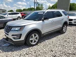 2017 Ford Explorer Xlt Silver vin: 1FM5K8D85HGA89335