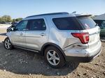 2017 Ford Explorer Xlt Серебряный vin: 1FM5K8D85HGA92638