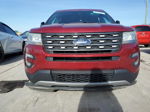 2017 Ford Explorer Xlt Maroon vin: 1FM5K8D85HGB76474