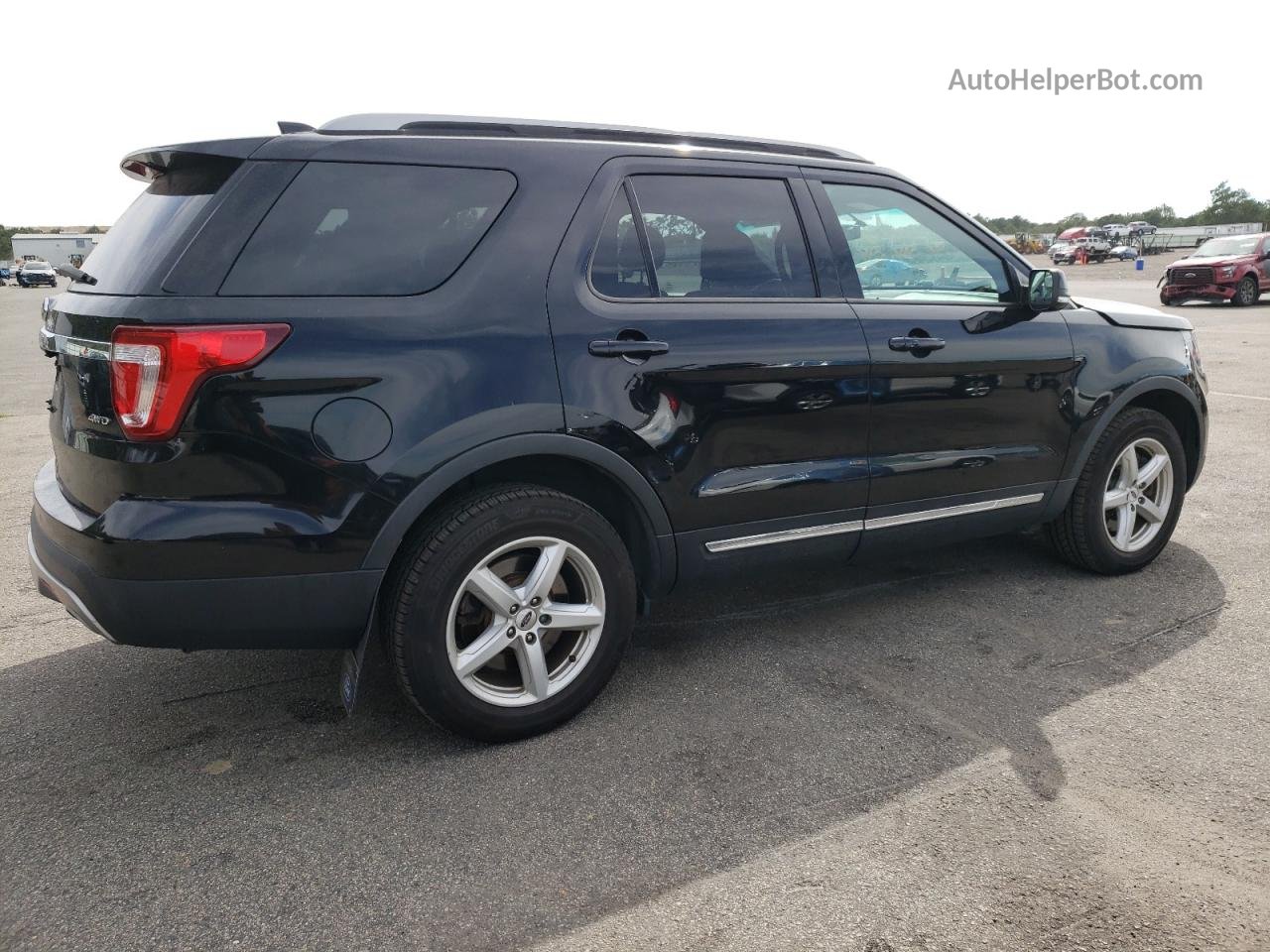 2017 Ford Explorer Xlt Black vin: 1FM5K8D85HGC74162