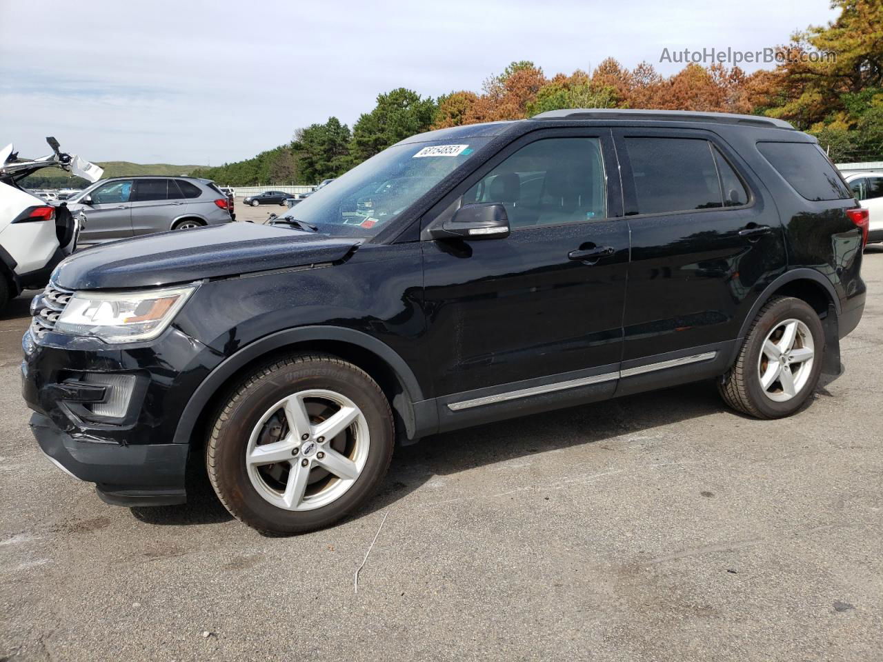 2017 Ford Explorer Xlt Black vin: 1FM5K8D85HGC74162