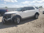 2017 Ford Explorer Xlt White vin: 1FM5K8D85HGD08147