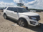 2017 Ford Explorer Xlt White vin: 1FM5K8D85HGD08147