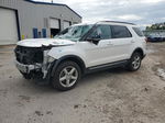 2017 Ford Explorer Xlt White vin: 1FM5K8D85HGE09785