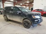 2018 Ford Explorer Xlt Black vin: 1FM5K8D85JGA22076