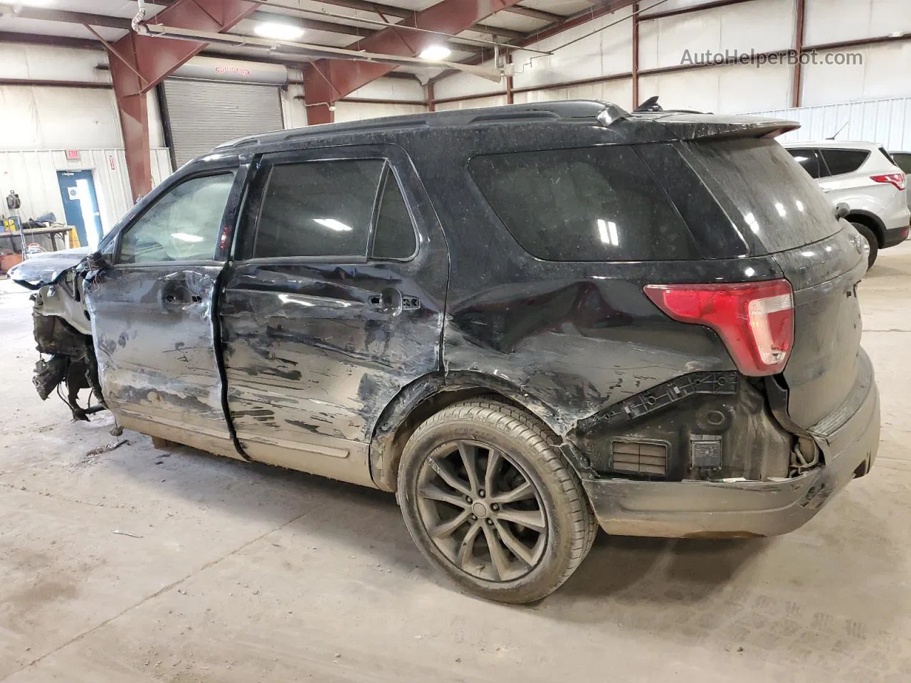 2018 Ford Explorer Xlt Black vin: 1FM5K8D85JGA22076