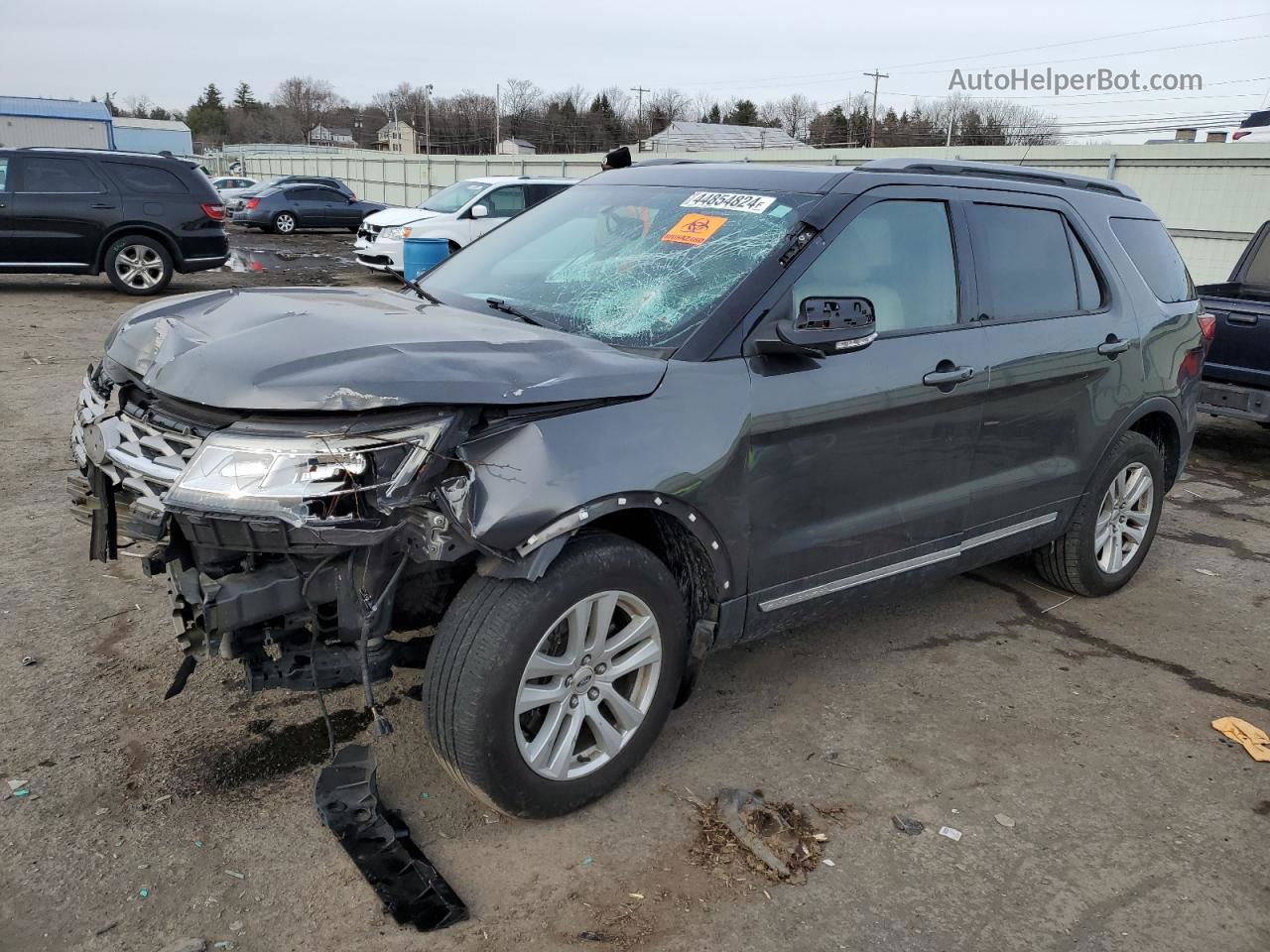 2018 Ford Explorer Xlt Угольный vin: 1FM5K8D85JGA61539