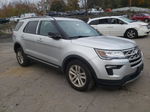 2018 Ford Explorer Xlt Silver vin: 1FM5K8D85JGA62108