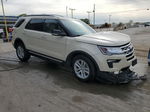 2018 Ford Explorer Xlt Beige vin: 1FM5K8D85JGB26843