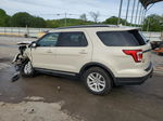 2018 Ford Explorer Xlt Beige vin: 1FM5K8D85JGB26843