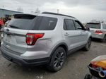 2018 Ford Explorer Xlt Silver vin: 1FM5K8D85JGB73290