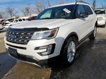 2017 Ford Explorer Xlt Белый vin: 1FM5K8D86HGA54934