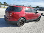 2017 Ford Explorer Xlt Burgundy vin: 1FM5K8D86HGB48733