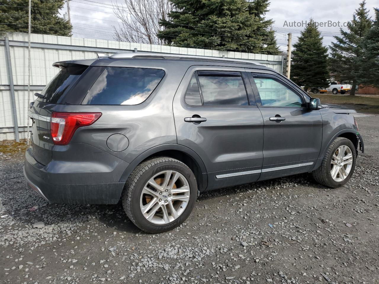 2017 Ford Explorer Xlt Green vin: 1FM5K8D86HGB58226