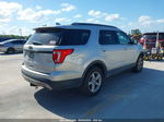 2017 Ford Explorer Xlt Silver vin: 1FM5K8D86HGB68089