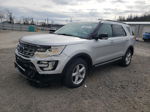 2017 Ford Explorer Xlt Silver vin: 1FM5K8D86HGB89041