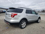 2017 Ford Explorer Xlt Silver vin: 1FM5K8D86HGB89041