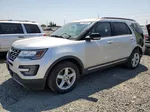 2017 Ford Explorer Xlt Silver vin: 1FM5K8D86HGC26511