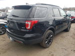 2017 Ford Explorer Xlt Black vin: 1FM5K8D86HGC50579