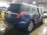 2017 Ford Explorer Xlt Blue vin: 1FM5K8D86HGD37432