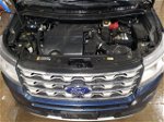 2017 Ford Explorer Xlt Синий vin: 1FM5K8D86HGD37432