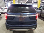 2017 Ford Explorer Xlt Blue vin: 1FM5K8D86HGD57065