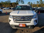 2018 Ford Explorer Xlt White vin: 1FM5K8D86JGA27884