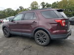 2018 Ford Explorer Xlt Burgundy vin: 1FM5K8D86JGB73251