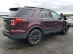 2018 Ford Explorer Xlt Burgundy vin: 1FM5K8D86JGB73251