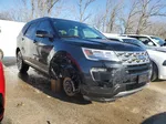 2018 Ford Explorer Xlt Black vin: 1FM5K8D86JGB94522