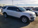 2016 Ford Explorer Xlt White vin: 1FM5K8D87GGA16577