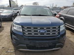 2016 Ford Explorer Xlt Синий vin: 1FM5K8D87GGA63429