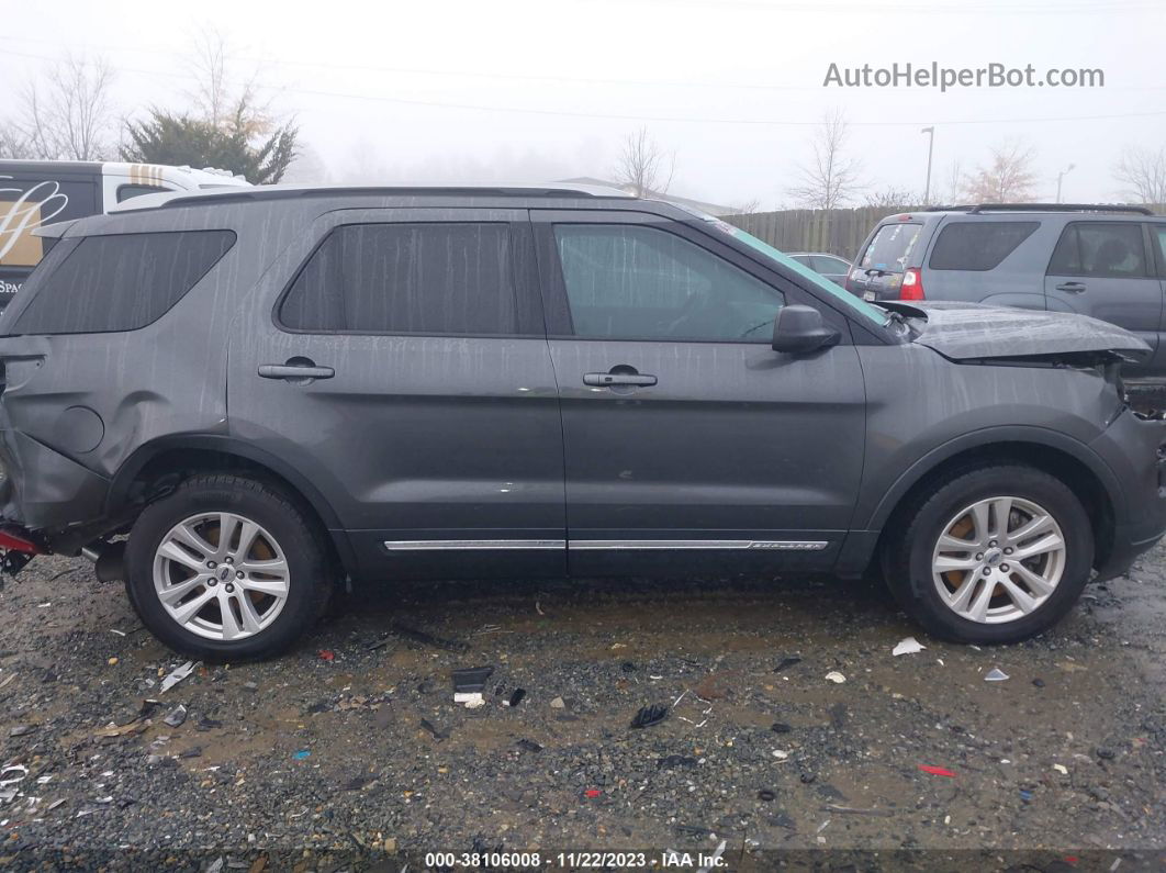 2018 Ford Explorer Xlt Серый vin: 1FM5K8D87JGA18045